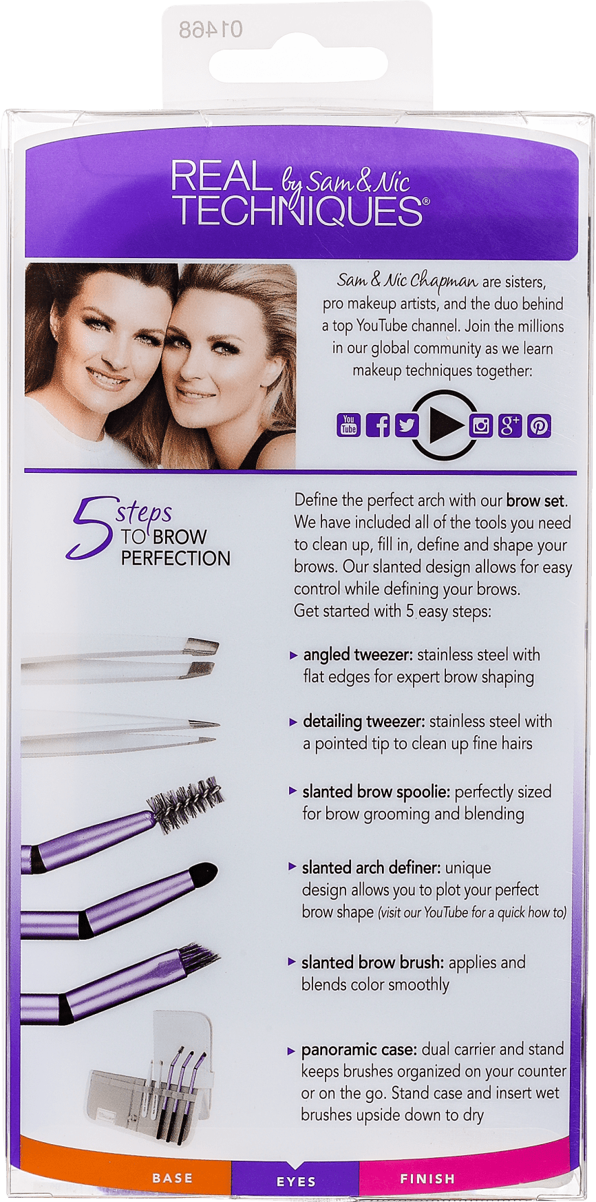 Kit Real Techniques Brow Set