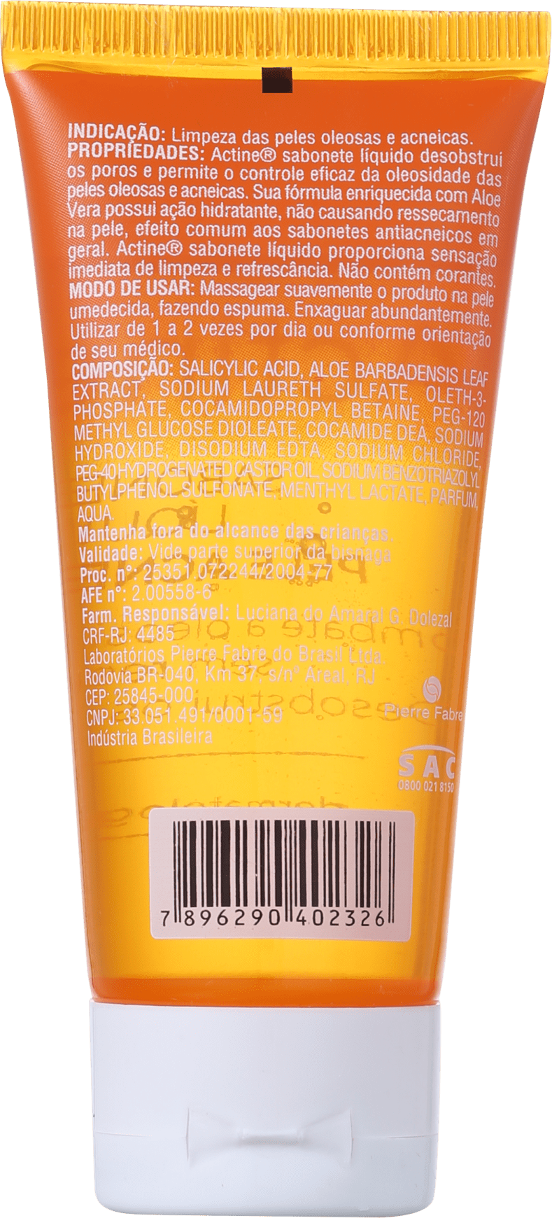 Darrow Actine Pele Acneica - Sabonete Líquido Facial 60ml