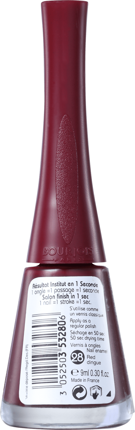 Bourjois 1 Seconde Gel Red Dingue - Esmalte Cremoso 8ml