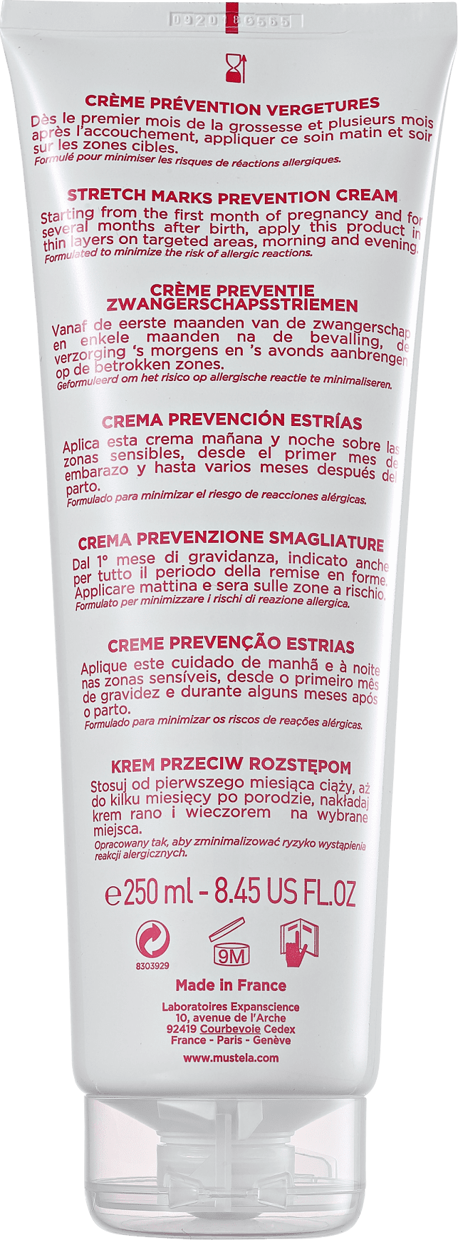 Mustela Maternité - Creme para Estrias 250ml