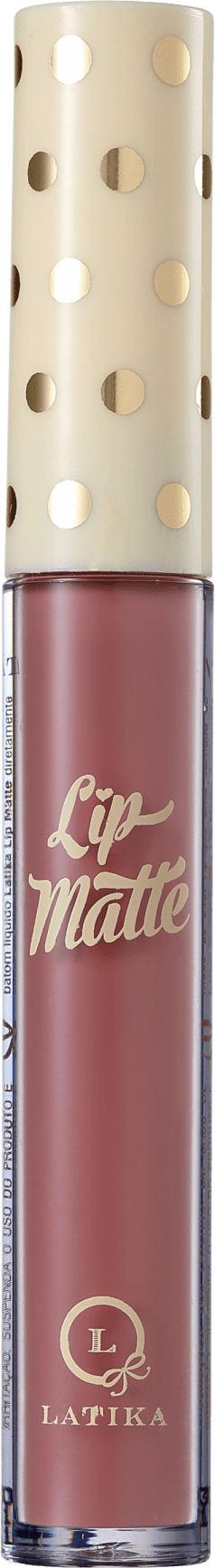 Latika Lip Nude Nº 30 - Batom Líquido Matte 4ml