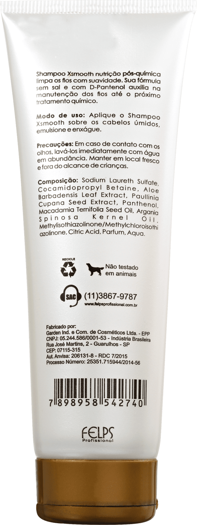 Felps Profissional XSmooth - Shampoo 250ml