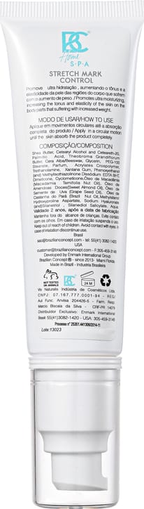 Brazilian Concept Stretch Mark Control Smooth Repair - Tratamento para Estrias 50g