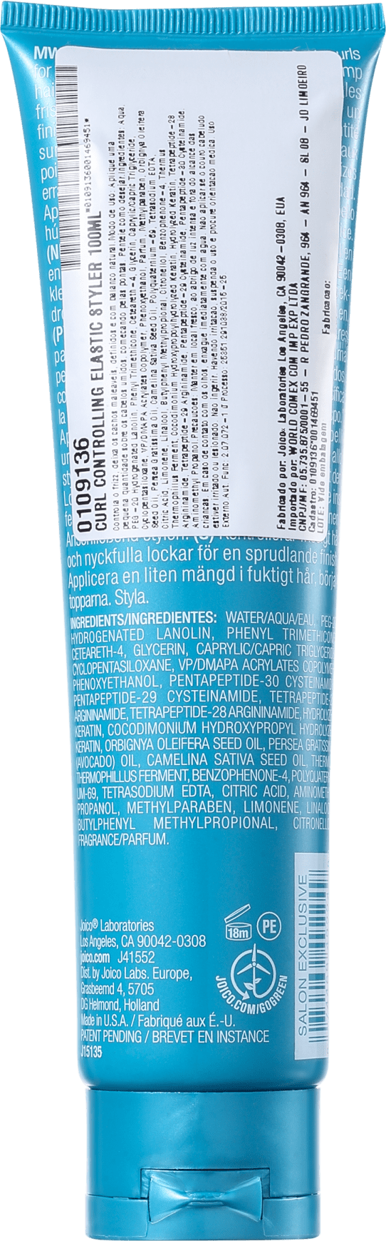 Joico Curl Controlling Anti-Frizz Styler - Ativador de Cachos 100ml