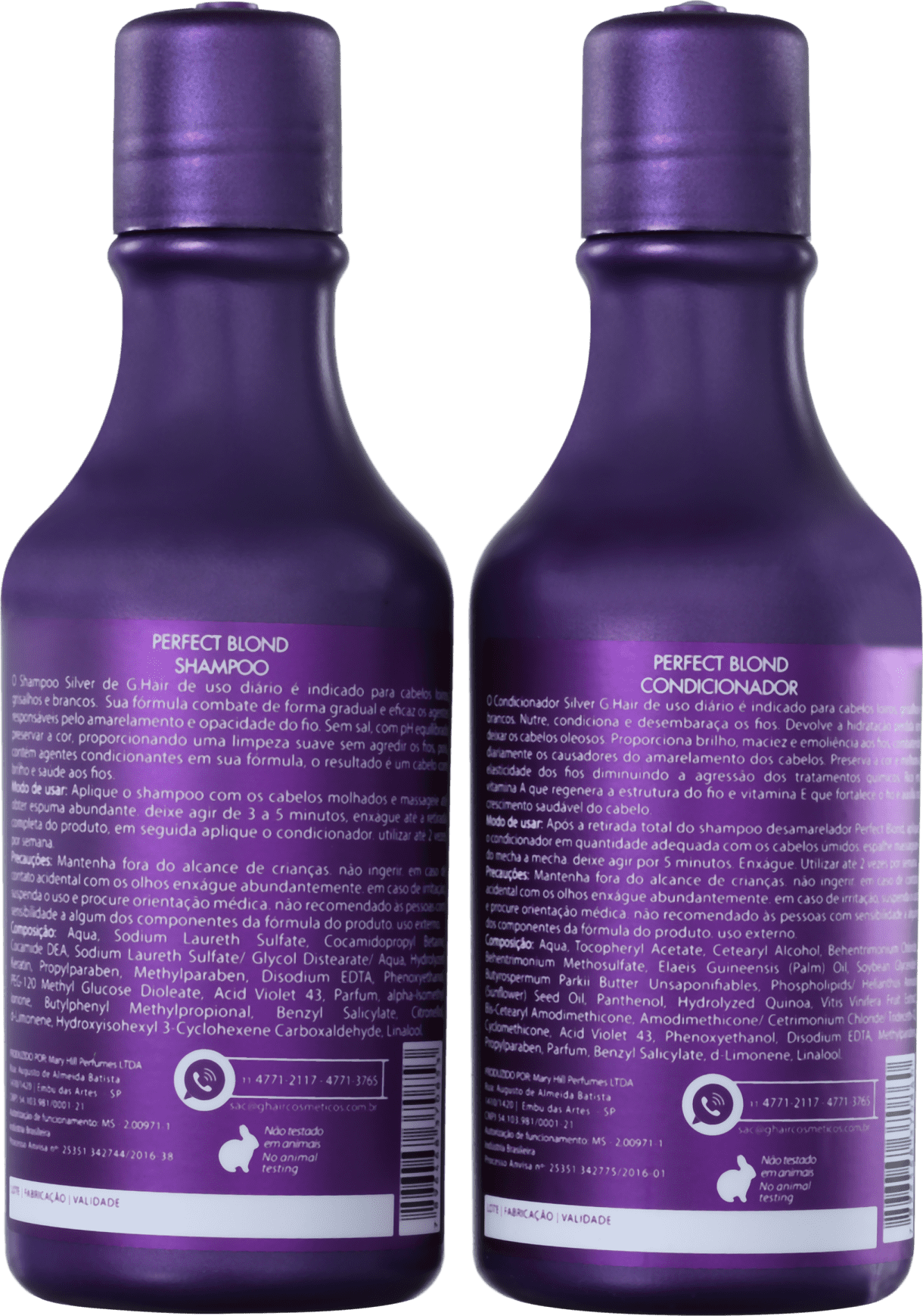 Kit G.Hair Perfect Blond Duo Home Care (2 Produtos)