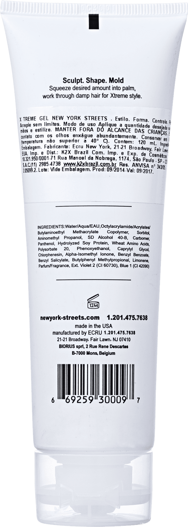 Ecru NY Streets Village Collection Xtreme - Gel 120ml