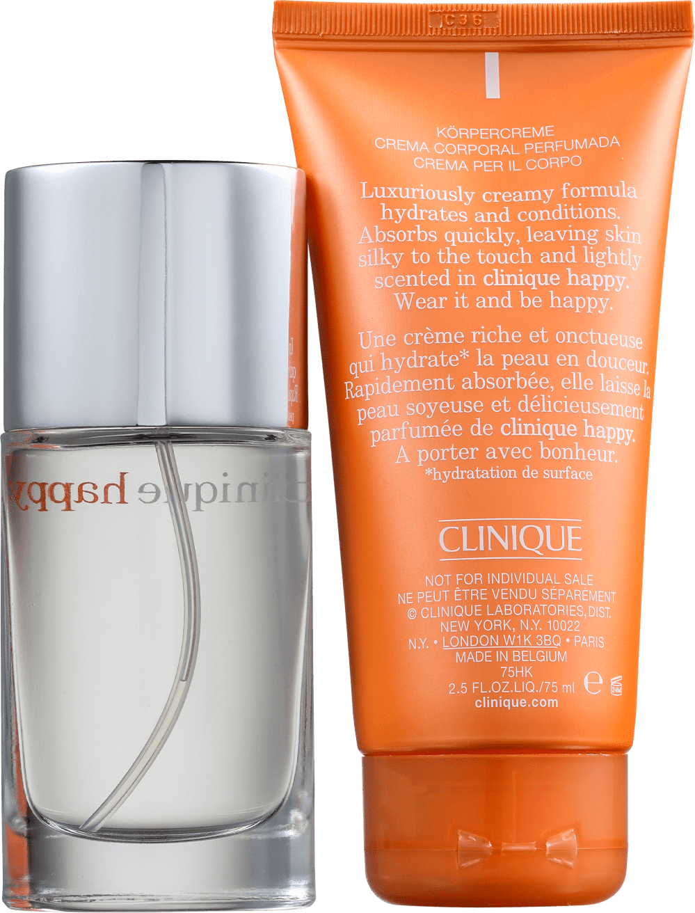 Conjunto Happy Couple Happy Clinique Feminino - Eau de Parfum 30ml + Loção Corporal 75ml