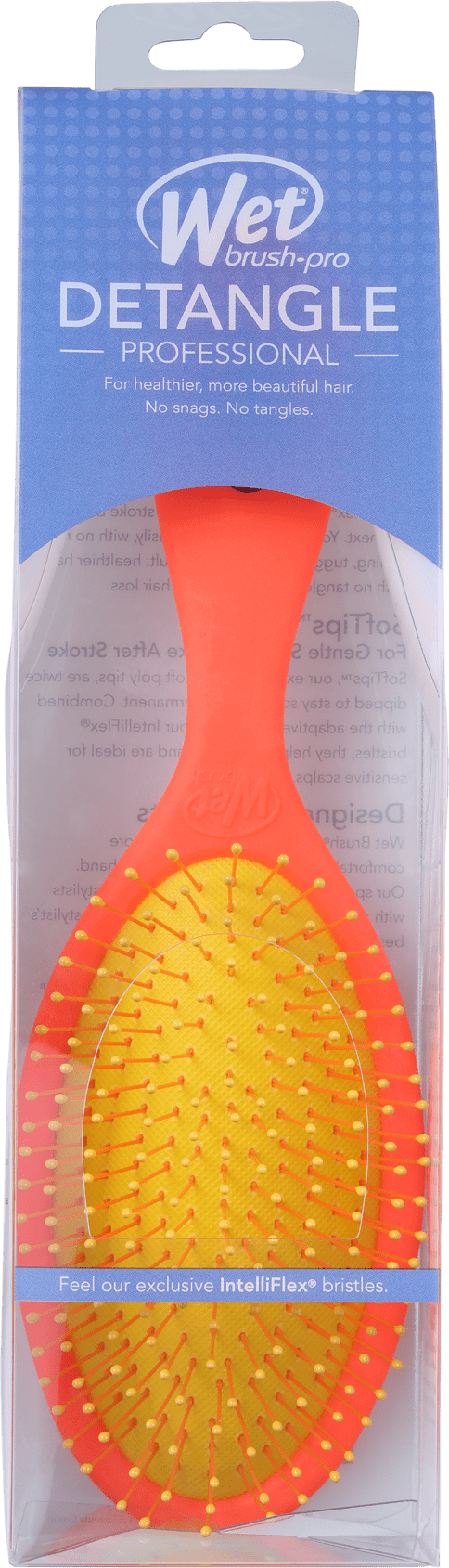Wet Brush Pro Neon Coral - Escova Oval