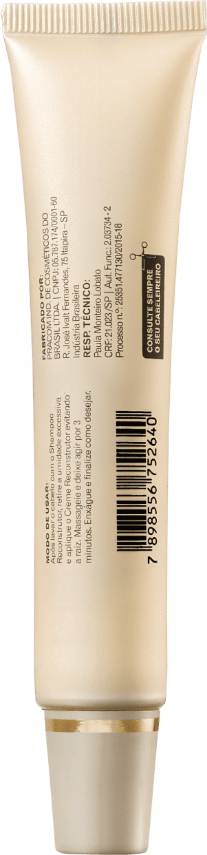 Lowell Bioplastia Ritual Home Care - Tratamento Reconstrutor 25ml