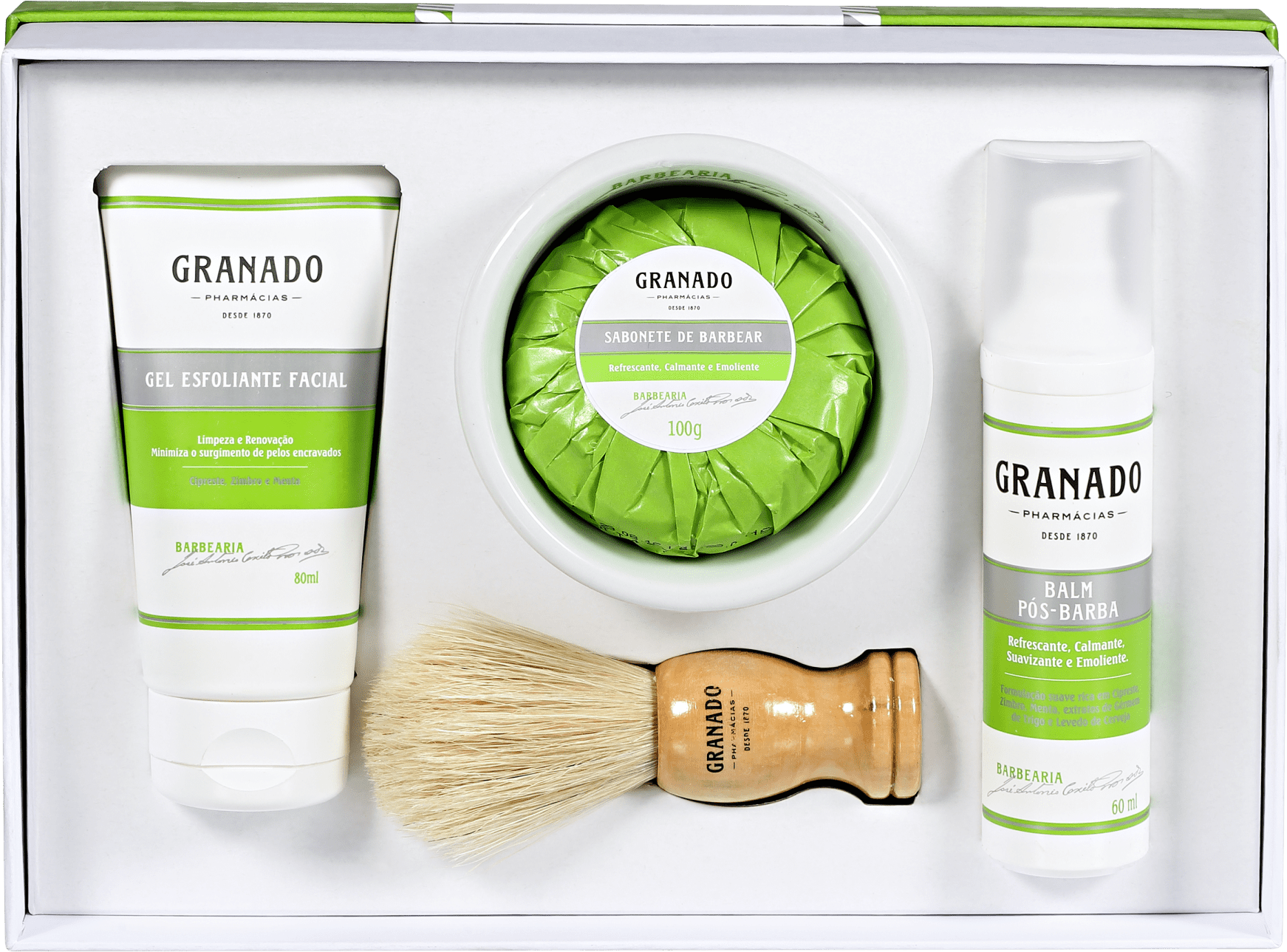 Kit Barba Granado para Barbear (5 Produtos)