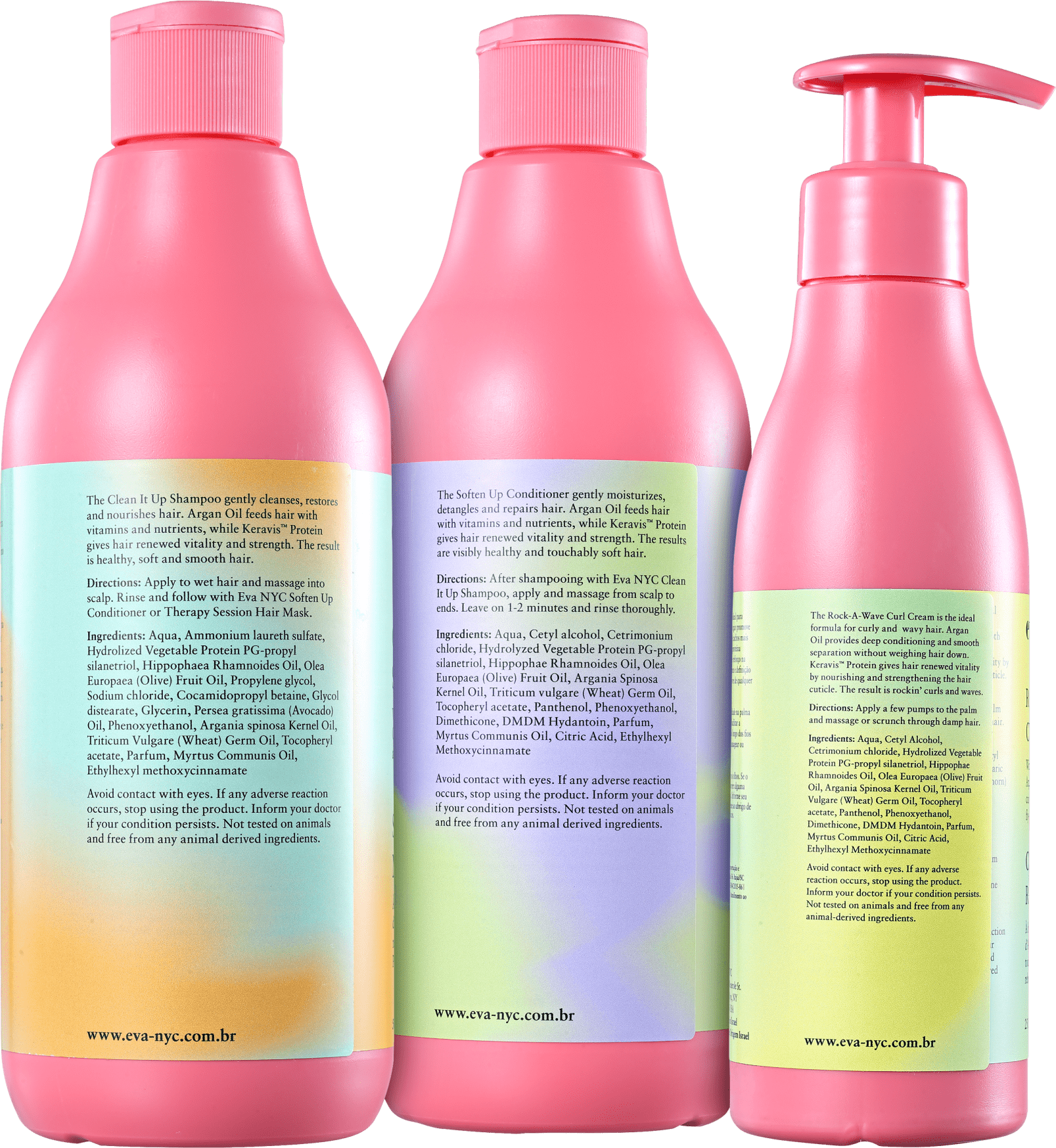 Eva NYC Rock-And-Wave Curl Professional Kit (3 Produtos)
