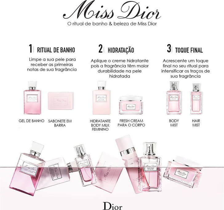 Dior Miss Dior Hair Mist - Perfume para Cabelo 30ml