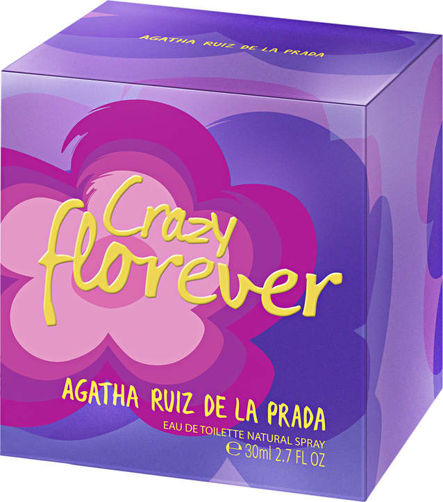 Crazy Florever Agatha Ruiz de La Prada Eau de Toilette - Perfume Feminino 30ml