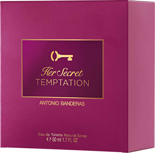 Her Secret Temptation Antonio Banderas Eau de Toilette - Perfume Feminino 50ml