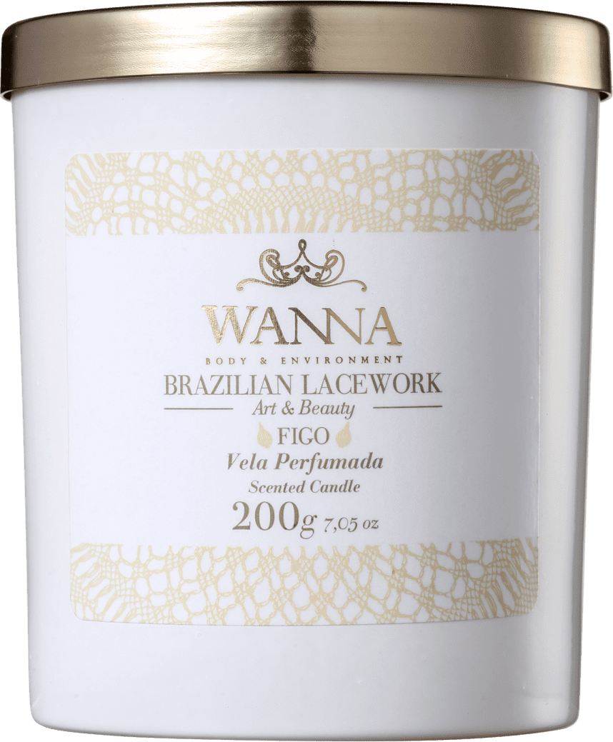 Wanna Brazilian Lacework Figo - Vela Perfumada 200g