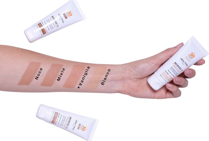 Ada Tina Biosole BB Cream 30 Vaniglia - Protetor Solar com Cor 40ml
