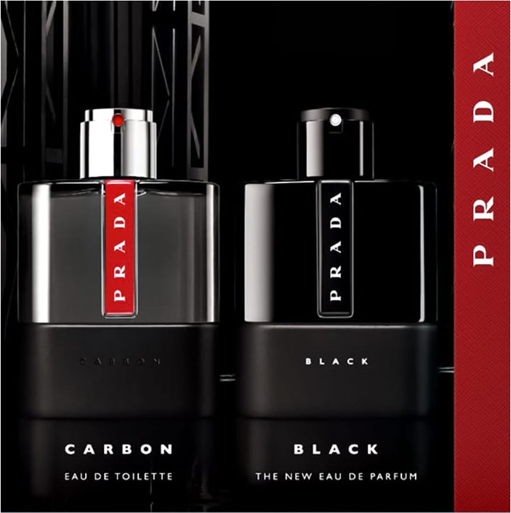 Luna Rossa Carbon Prada Eau de Toilette - Perfume Masculino 50ml