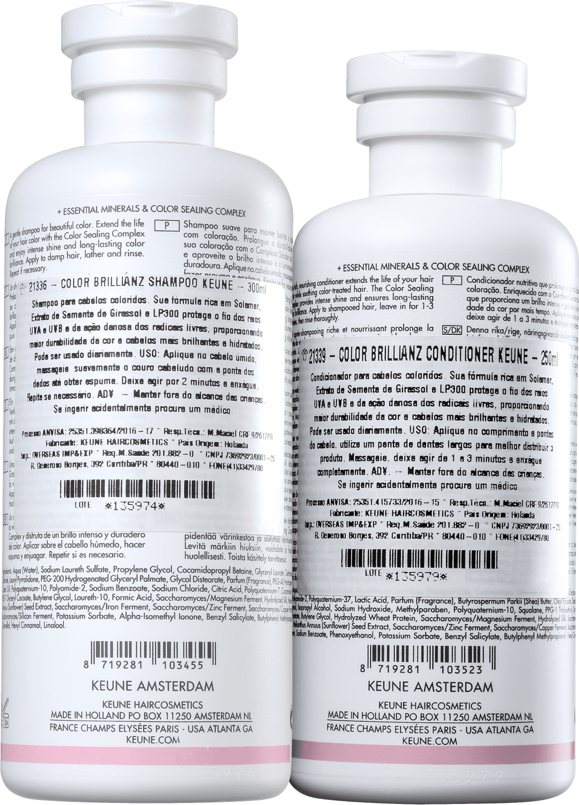 Kit Keune Care Color Brillianz Duplo (2 Produtos)