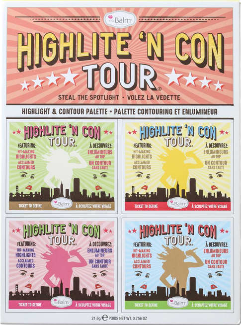 the Balm Highlite N’ Con Tour - Paleta de Contorno 21,6g