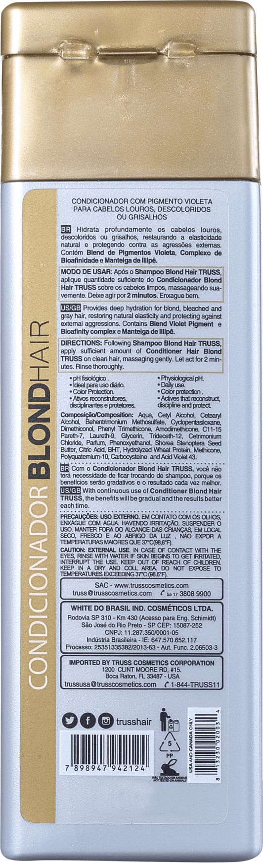 Truss Specific Blond Hair - Condicionador 320ml