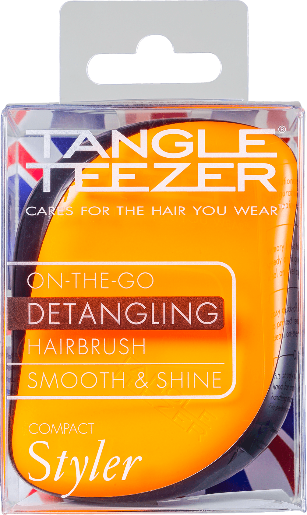Tangle Teezer Compact Styler Neon Orange Flare - Escova de Cabelo