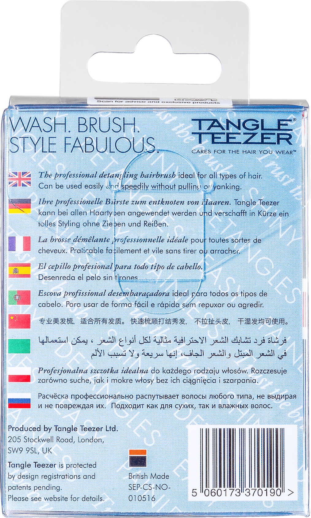 Tangle Teezer Compact Styler Neon Orange Flare - Escova de Cabelo