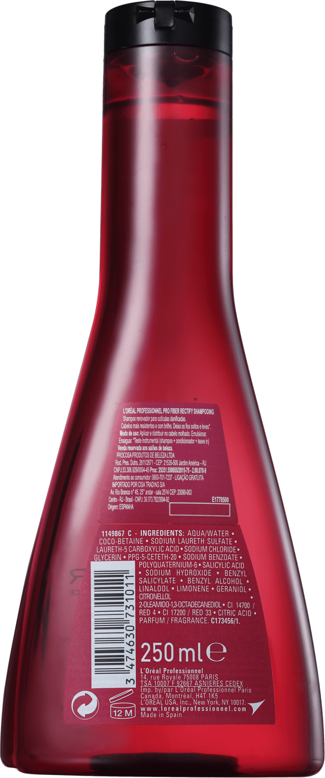 L'Oréal Professionnel Pro Fiber Rectify - Shampoo 250ml