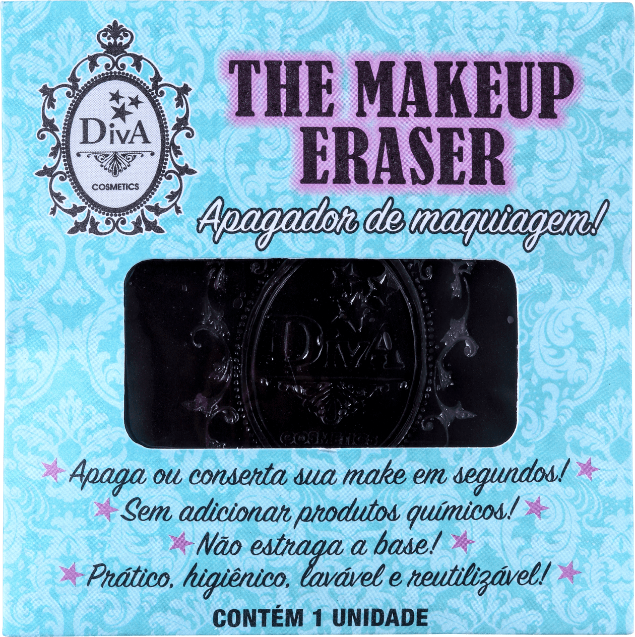 Diva Cosmetics The Makeup Eraser Preta - Esponja Demaquilante