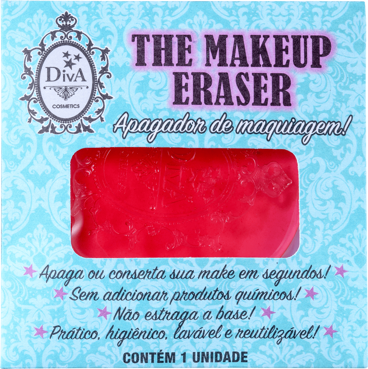 Diva Cosmetics The Makeup Eraser Rosa - Esponja Demaquilante