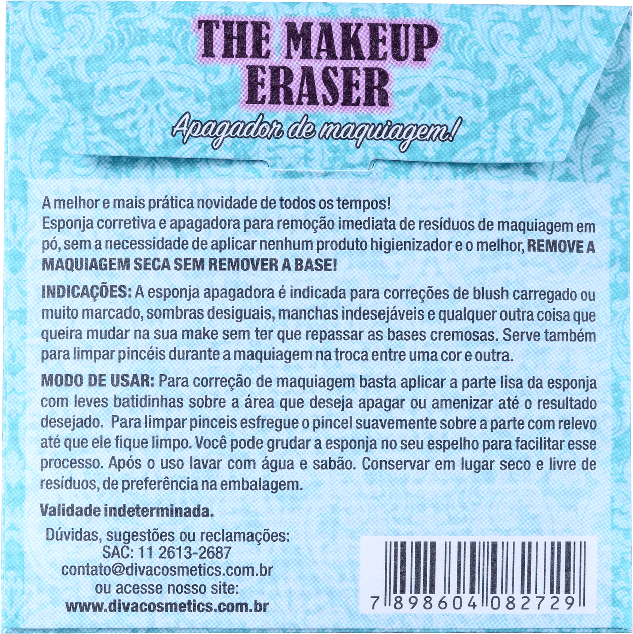 Diva Cosmetics The Makeup Eraser Rosa - Esponja Demaquilante