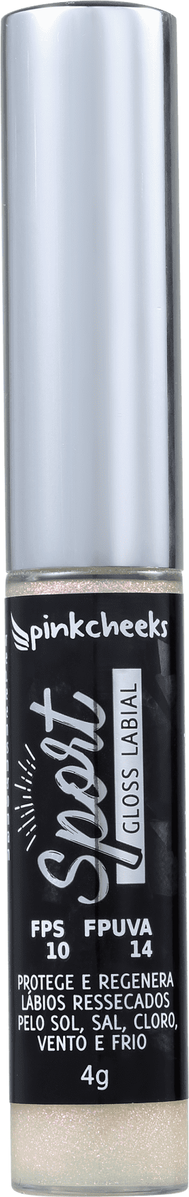 Pink Cheeks Sport Make Up FPS10 Sweet Cotton - Gloss Labial 4g