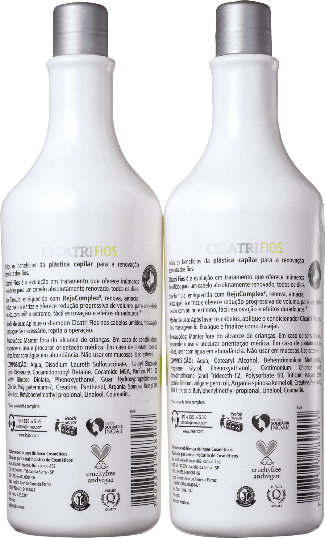 Kit Inoar Cicatrifios (2 Produtos)