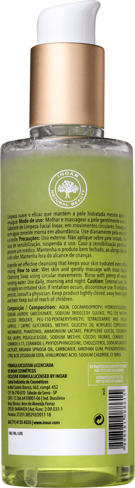 Sabonete Líquido Face Care Facial 230ml