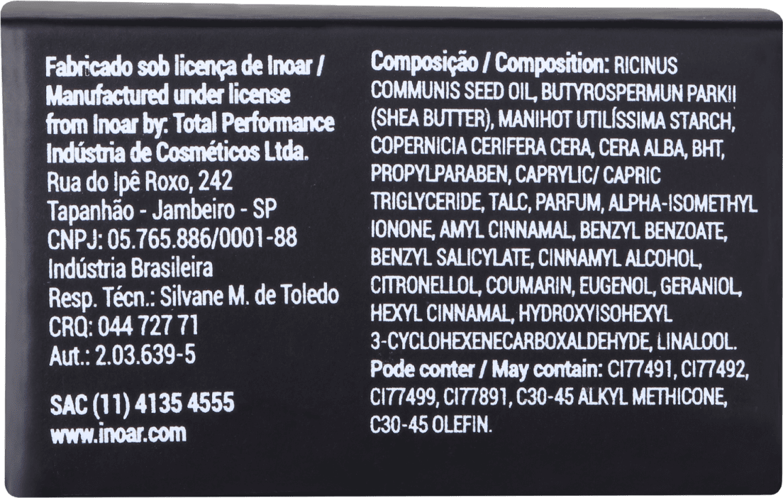 Inoar Cremoso Médio - Corretivo Compacto 7g