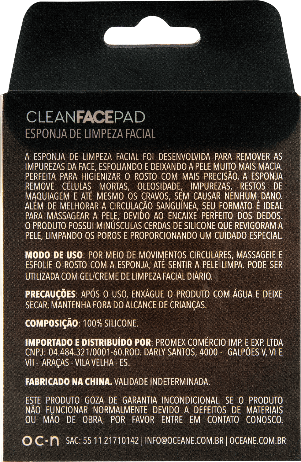 Clean Face Pad - Esponja de Limpeza Facial