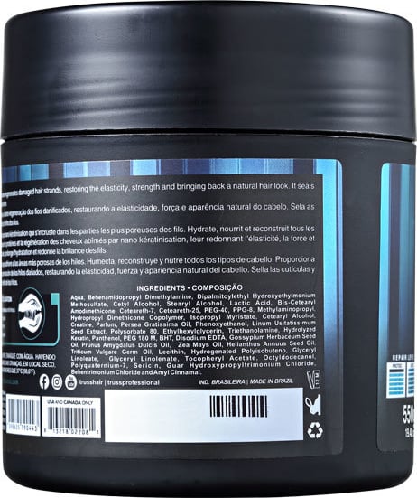 Truss Net - Máscara Capilar 550g