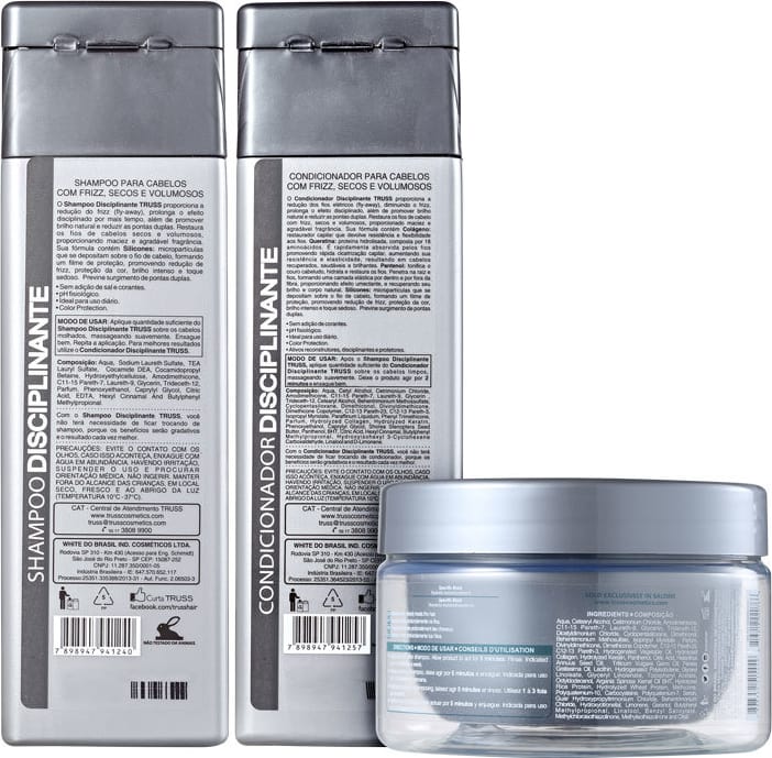 Kit Truss Specific Disciplinante Intensive (3 Produtos)