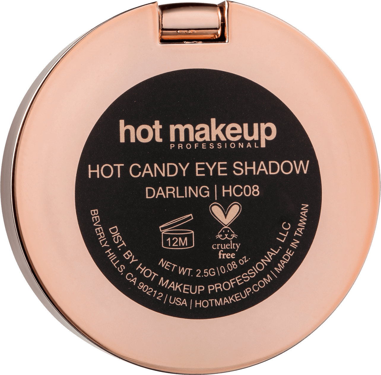 Hot MakeUp Hot Candy Darling - Sombra Cintilante 2,5g
