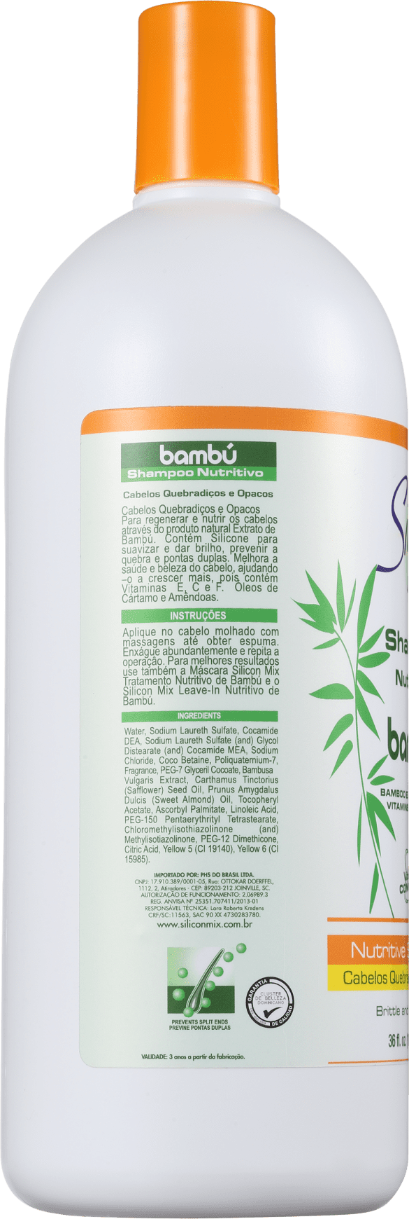 Silicon Mix Bambú Nutritivo - Shampoo 1060ml