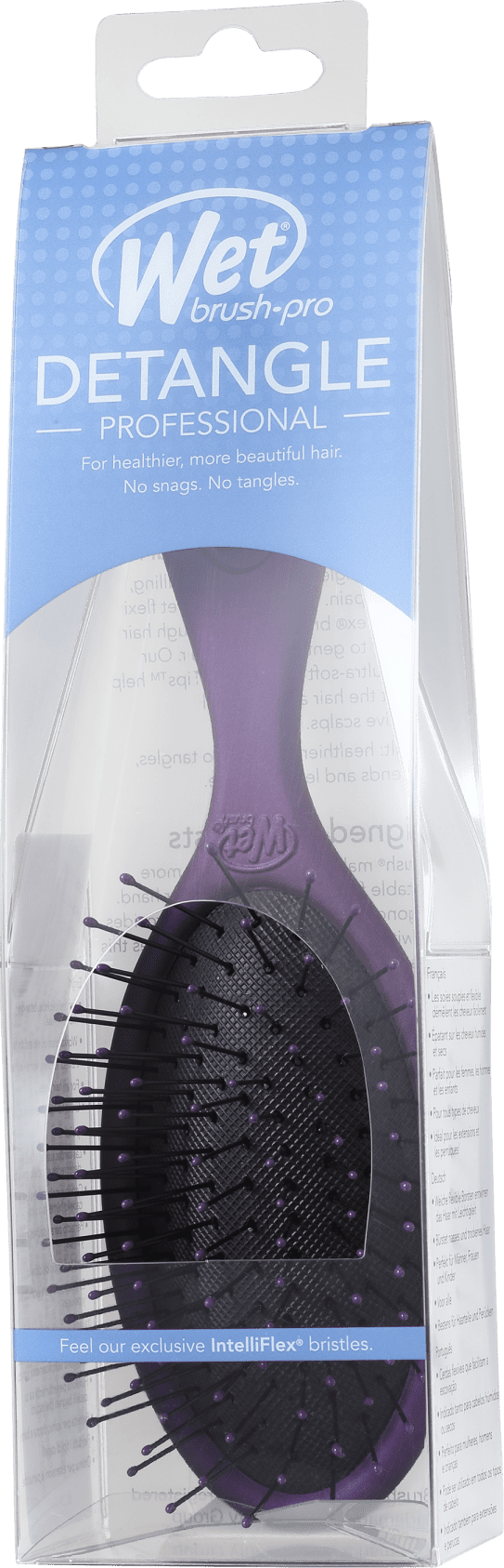 Wet Brush Pro Média Violeta - Escova Oval