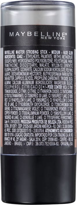 Maybelline Master Strobing Stick Medium Nude Glow 200 - Iluminador Cintilante 6,8g