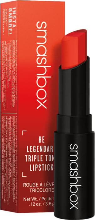Smashbox Be Legendary Triple Tone Red Ombre - Batom 3,6g