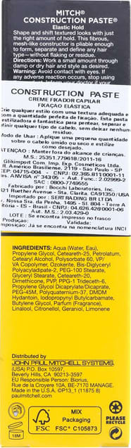 Paul Mitchell Mitch Construction - Pasta Modeladora 75ml