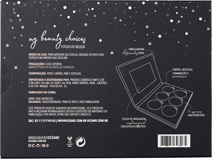 My Beauty Choices - Estojo para Maquiagem