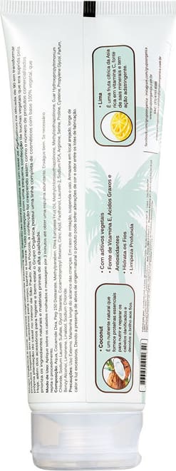 Orgânica Coconut Fresh Coconut & Lima - Shampoo 250ml