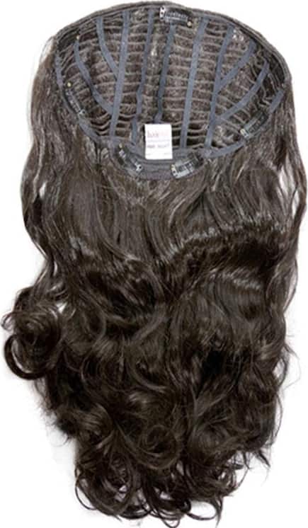 Hairdo Castanho Super Escuro - Aplique Ondulado 58cm