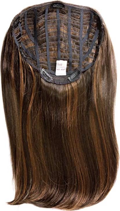 Hairdo Chocolate Com Mechas Cobre - Aplique Liso em Camadas 48cm
