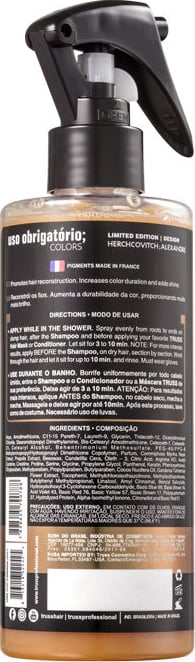 Truss Alexandre Herchcovitch Uso Obrigatório Golden Beige - Tratamento Reconstrutor 260ml