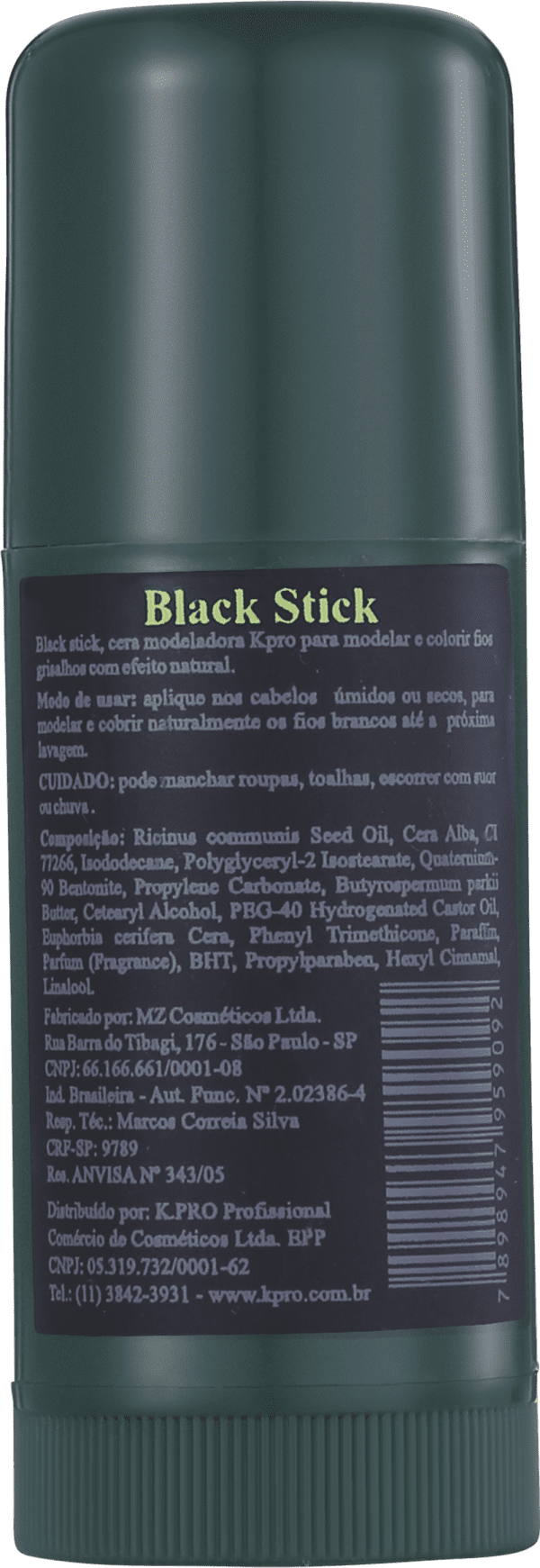 K.Pro Style Black Stick - Cera Tonalizante 40g