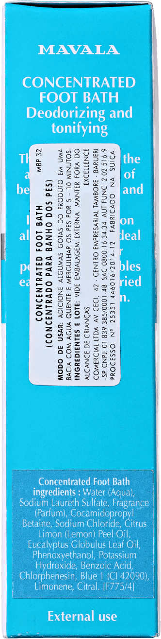 Mavala Concentrated Foot Bath - Concentrado para Banho dos Pés 75ml